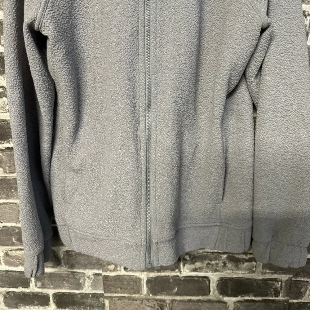 Lululemon Pave New Ways Full-Zip hoodie sweatshirt Glacier Grey White pu…
